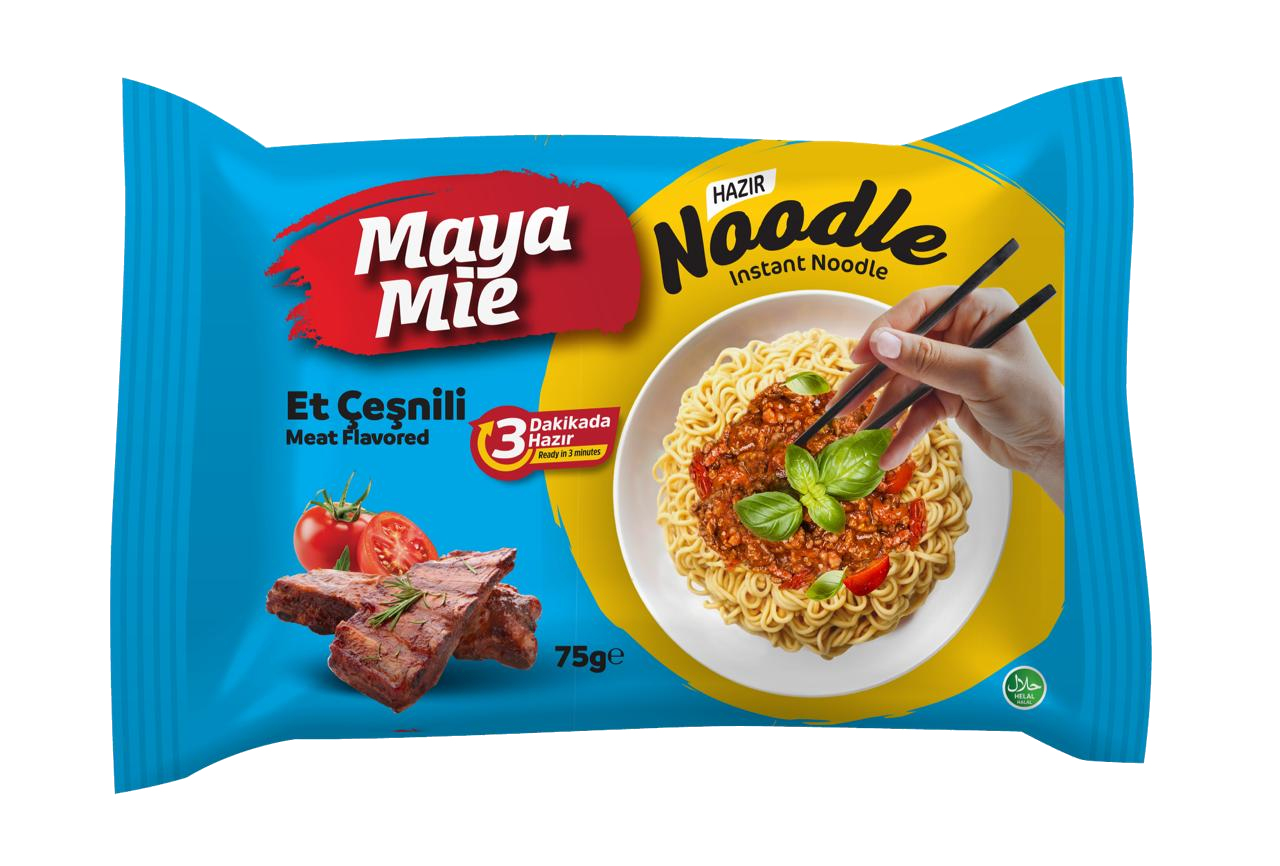 Et Çeşnili Noodle