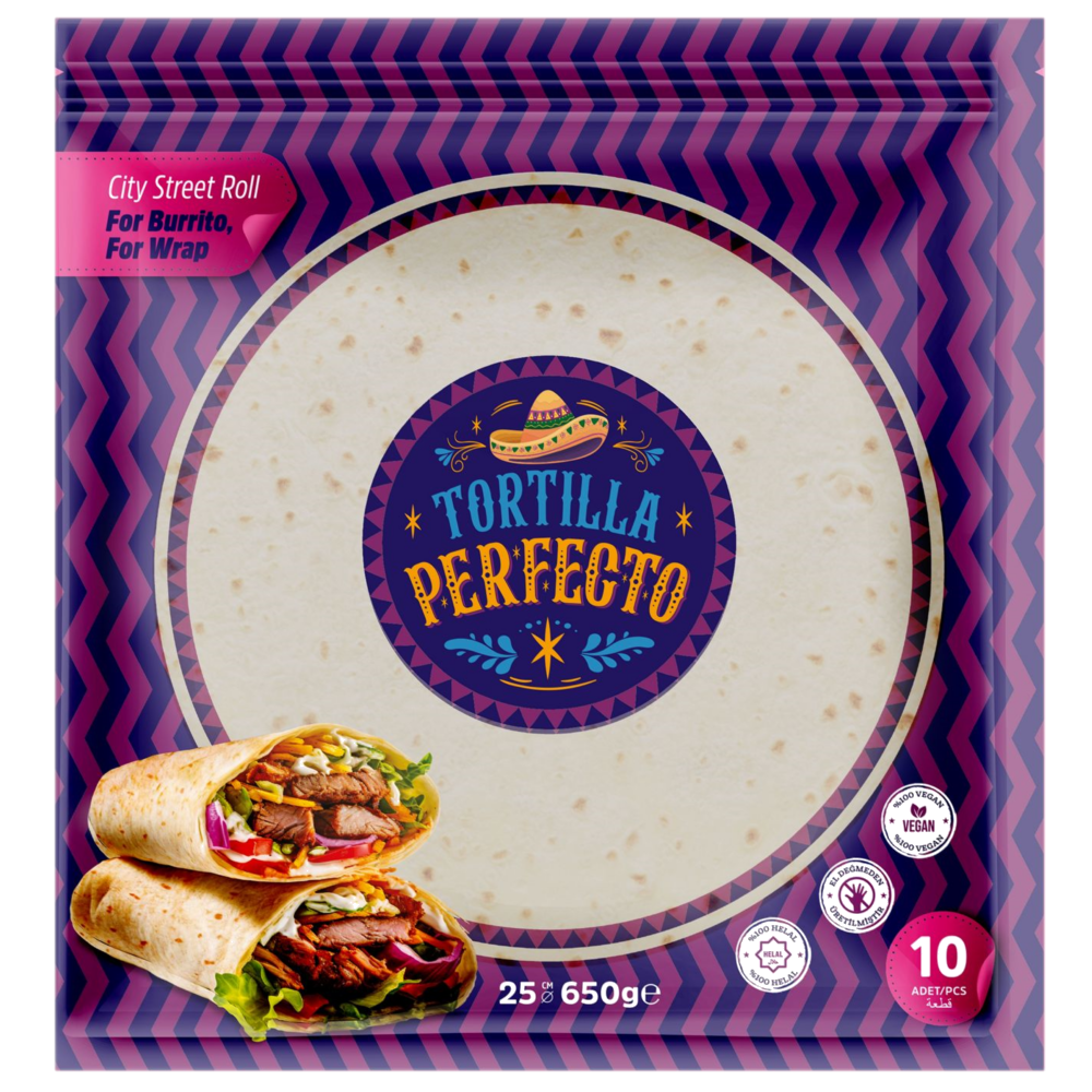 Perfecto 25cm 650g Tortilla